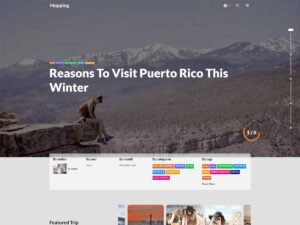 Hopping WordPress Theme