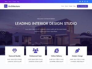Kenta Architecture WordPress Theme