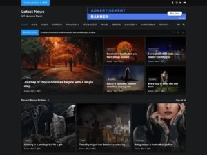 Latest News WordPress Theme