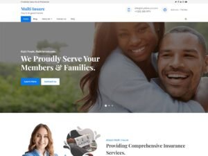 Multi Insure WordPress Theme