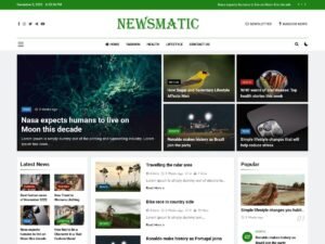 Newsmatic WordPress Theme