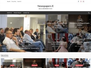 Newspapers X WordPress Theme