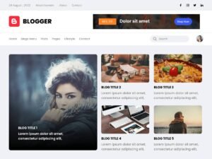 Next Blog WordPress Theme