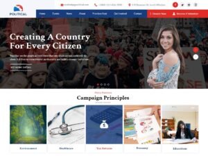 Political Campaign WordPress Theme