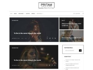 Pritam WordPress Theme
