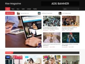 Rise Magazine WordPress Theme