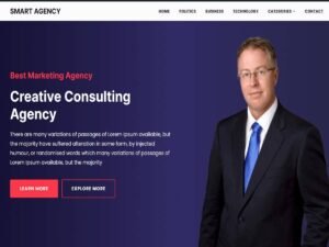 Smart Agency WordPress Theme