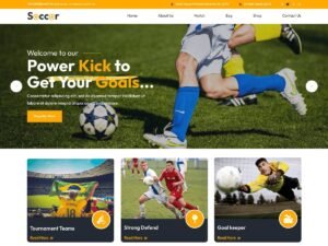Soccer Football WordPress Theme