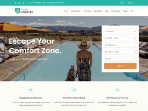 Travel Monster WordPress Theme
