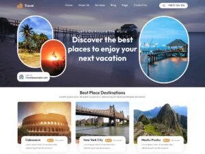 Traveller Agency WordPress Theme