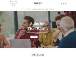 Whole WordPress Theme