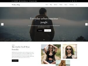 Workart Blog WordPress Theme