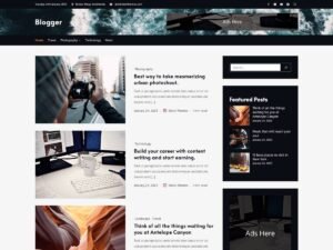 Yuma Blogger WordPress Theme