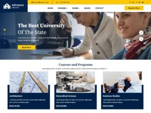 Advance Training Academy WordPress Theme