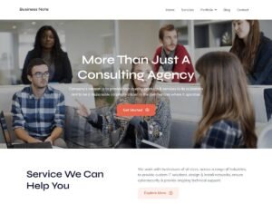 Business Note WordPress Theme