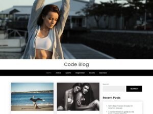 Code Blog WordPress Theme