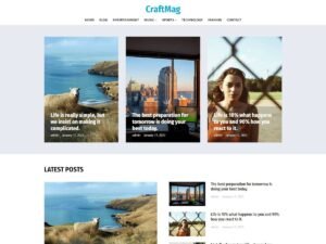 CraftMag WordPress Theme
