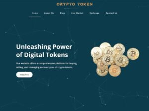 Crypto Token WordPress Theme