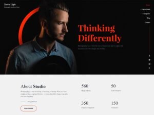 Darcie Light WordPress Theme