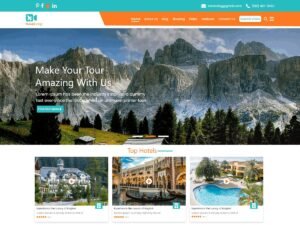 Expert Travel Vlogger WordPress Theme