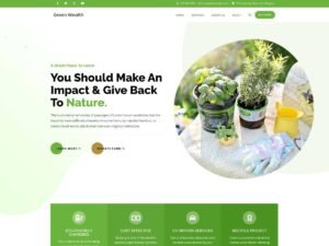 Green Wealth WordPress Theme