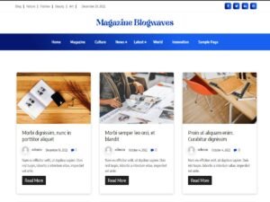 Magazine Blogwaves WordPress Theme
