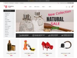 Shopping Cart Woocommerce WordPress Theme