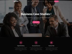 Teczilla Black WordPress Theme