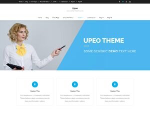 Upeo Grid WordPress Theme