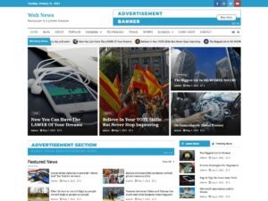 Web News WordPress Theme