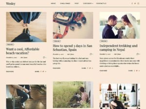 Wesley WordPress Theme
