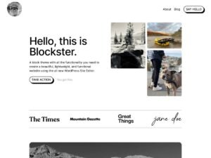 Blockster WordPress Theme