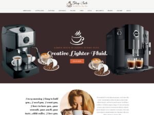 Blog Cafe WordPress Theme