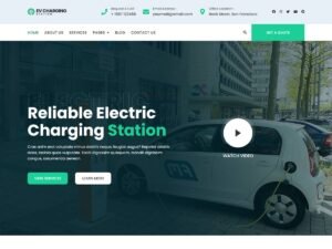 Bosa EV Charging Station WordPress Theme