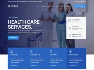 Bosa Medical Health WordPress Theme