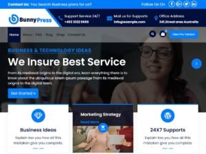 BunnyPress WordPress Theme