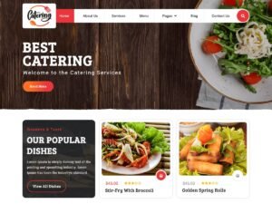 Catering Services WordPress Theme