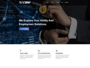 Company Techup WordPress Theme