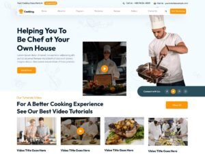 Cooking Food Blogger WordPress Theme
