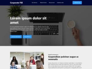 Corporate FSE WordPress Theme