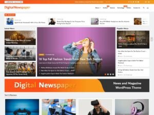 Digital Newspaper WordPress Theme