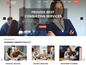 Digital Software Company WordPress Theme