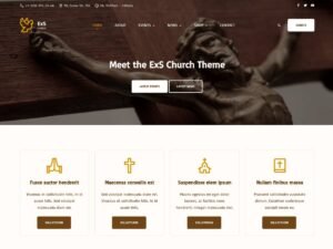 ExS Church WordPress Theme
