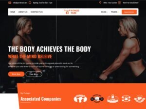 Fitness FSE WordPress Theme