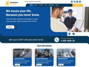 General Insurance Agency WordPress Theme