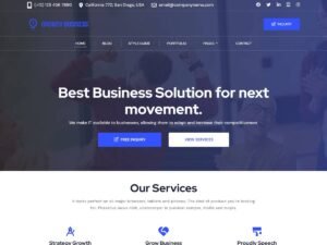 Growth Business WordPress Theme