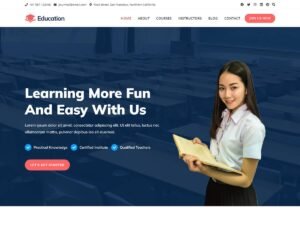 Kortez Education WordPress Theme