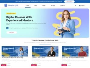 LMS Education Elementor WordPress Theme