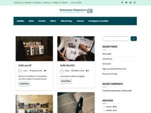 Newspaper Blogwaves WordPress Theme