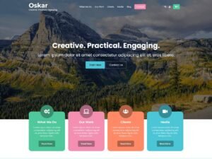 Oskar WordPress Theme